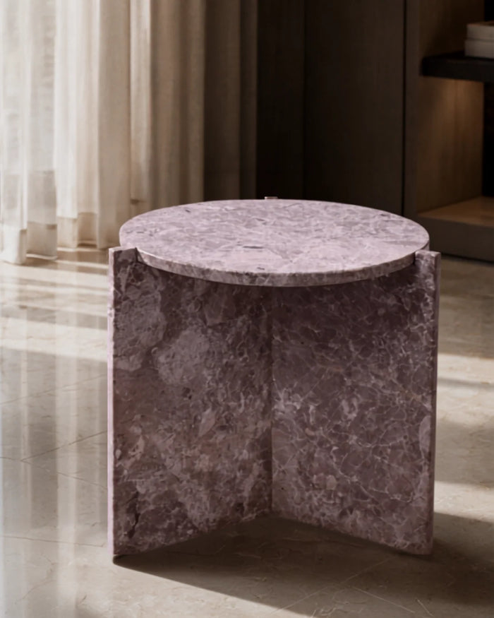 AUREMAR 3L side table in Tandra Grey